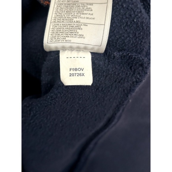 Virginia Cavaliers Sweatshirt Mens Extra Small Blue Orange Quarter Zip Nike Team - Picture 11 of 16